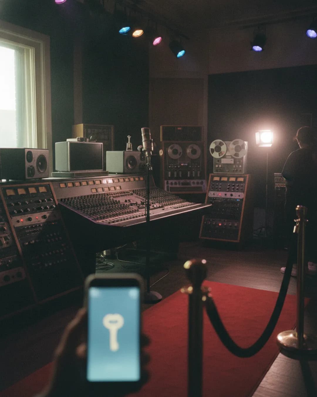 vintage recording studio equipment