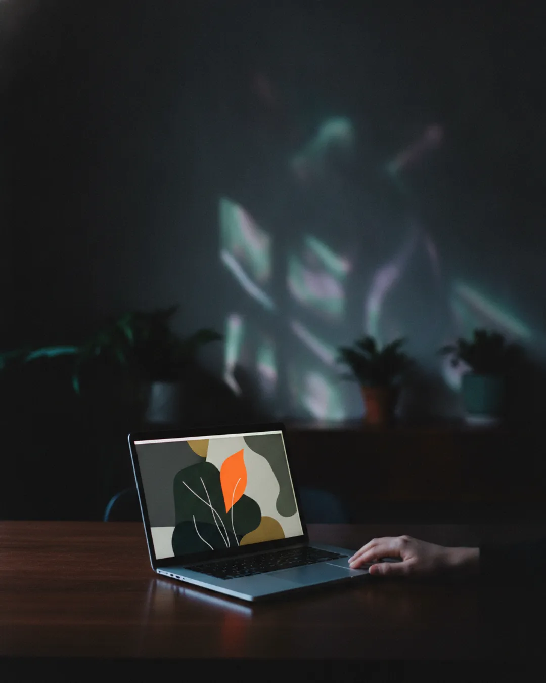 AI company logo on a screen
